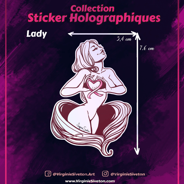 Sticker Holographique